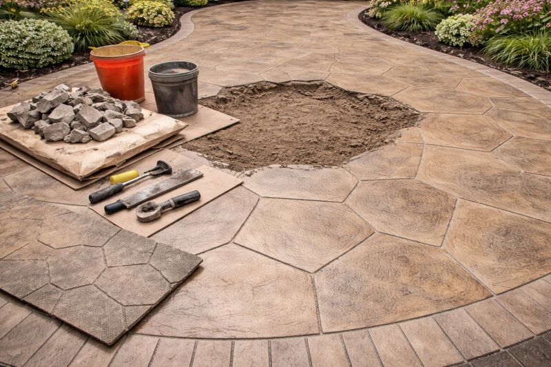 Decorative Concrete Repair in Woodbridge, VA