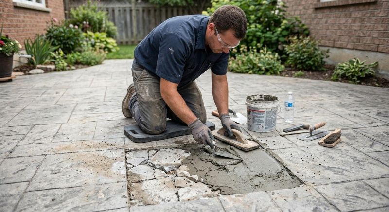 Decorative Concrete Repair in Dothan, AL
